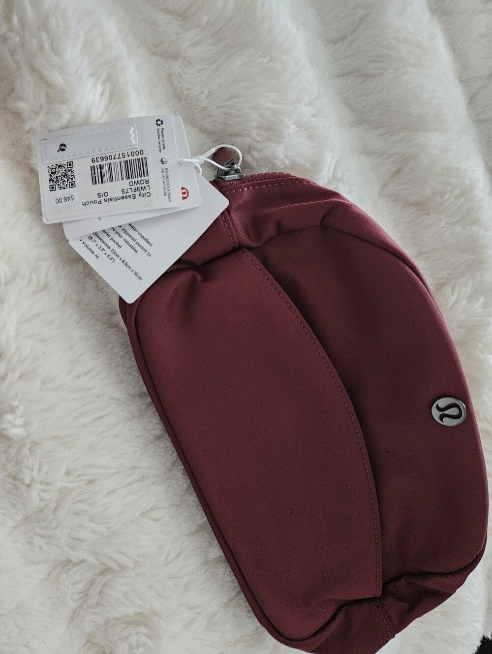 New With Tags Lululemon City Essentials Pouch 4L In Rockwood
